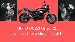 Moto Guzzi clutch replacement part1