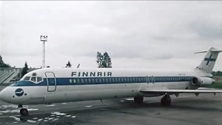 Finnair McDonnell Douglas DC-9-51 OH-LYY at Leningrad Pulkovo Airport, 1988