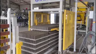 Servo Vibration TPM8000G Concrete Block Paver Machine