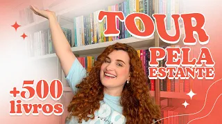 BOOKSHELF TOUR 2024 | Mostrando todos os livros da minha estante