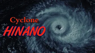 Cyclone HINANO 1989 - Satellite Animation. [4K]