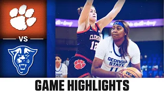 Clemson vs. Georgia State Women's Basketball Highlights (2022-23)