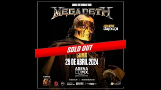 Megadeth Symphony of Destruction Arena CDMX (25/4/24)