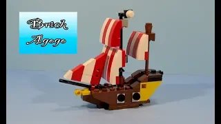 Lego Pirate Ship - Lego Custom MOC
