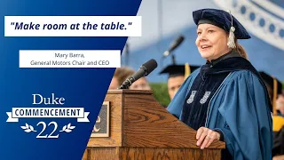 Mary Barra | Duke Commencement Speaker 2022