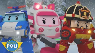 Classe de Sécurité avec POLI, AMBER et ROY | Dessin Animé pour les Enfants ​| Robocar POLI Téle