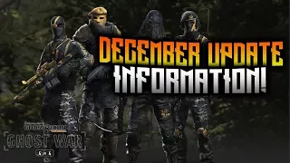 GHOST WAR - December Update Information! 2 NEW Classes, Ranked Mode, And MORE!