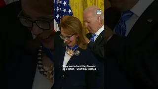 Gabby Giffords Awarded Presidential Medal of Freedom for Gun Reform Advocacy