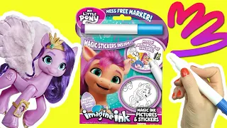 My Little Pony A New Generation Imagine Ink Activity Coloring Book with Magic Marker