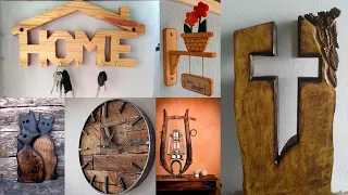 Wooden Craft Decoration Ideas--Rustic Wooden Decoration Ideas #3