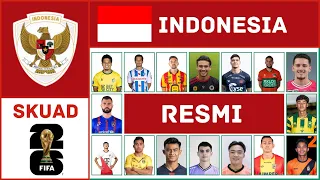 RESMI STY TAMBAH 3 AMUNISI BARU | Inilah Daftar Resmi 24 Pemain Timnas Indonesia di Pildun 2026