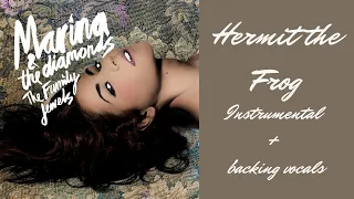 marina - hermit the frog // instrumental + backing vocals