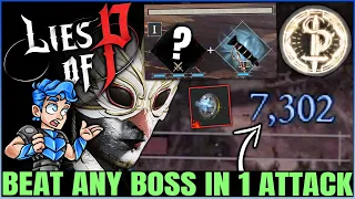 Lies of P - How to 1 Shot ANY Boss - Best OVERPOWERED Build Guide & Early Broken Weapon Combo!