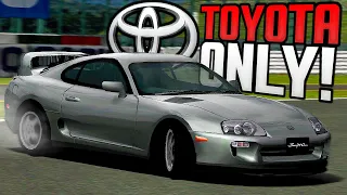 Can You Beat Gran Turismo 4 with TOYOTA Only?
