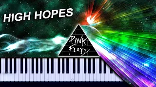 Pink Floyd - High Hopes Piano Tutorial