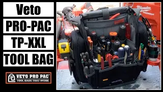 Veto TP-XXL Tool Bag | Electrician's Tool Bag & Initial Set Up