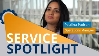 Service Spotlight on…Paulina Padron