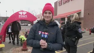 Burnsville shooting: Collecting donations with k102