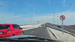 Ingresando a Asunción por el Puente Héroes del Chaco.