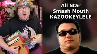 All Star | Smash Mouth | Kazookeylele Cover | Ukulele | Kazoo | Toy Piano #shorts