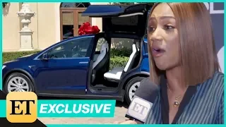 Tiffany Haddish Tears Up When Talking About Tyler Perry Buying Her a Tesla -- Watch! (Exclusive)