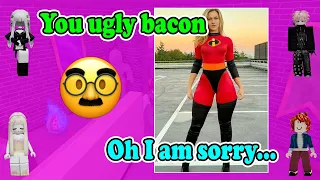 🍩TEXT TO SPEECH🍭 She calls me ugly bacon but the truth is I'm super rich