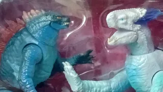 Unboxing Godzilla VS Shimo 4-Piece Diorama Set from Godzilla X Kong The New Empire by Playmates Toys