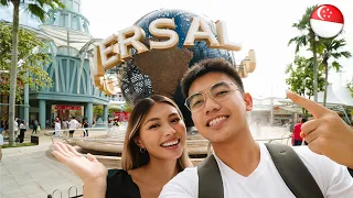 SINGAPORE'S UNIVERSAL STUDIOS 🇸🇬 WHAT TO EXPECT + MORE!