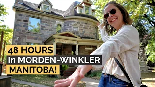 How to spend a perfect weekend in Morden-Winkler Manitoba! | Amazing places to eat, stay and visit