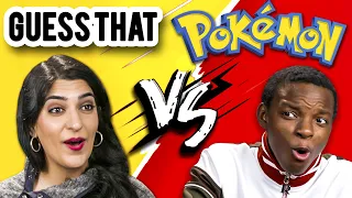 Teens Vs. Adults GUESS THAT POKÉMON Challenge! (REACT)