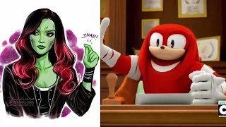 Knuckles Rates ALL Marvel Crushes