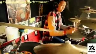 The Chainsmokers ft Halsey ~ Closer // Drum Cover by 11 yo Kalonica NICX