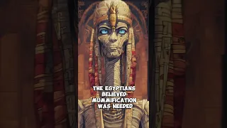 3 Weird Facts About Ancient Egypt's Beliefs & Rituals! #facts #shorts #history