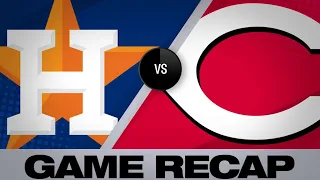 Senzel ties game, Winker walks it off in 9th | Astros-Reds Game Highlights 6/19/19