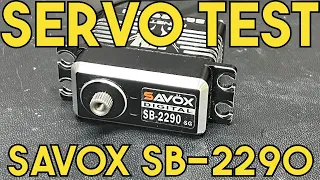 Crawler Canyon Presents: Servo Testin' Time, Savox SB-2290SG Monster Torque