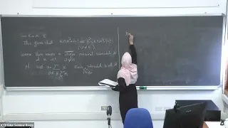 "Representations of Affine Lie superalgebras" by Prof. Yousefzadeh Maliheh (Part.5/6)