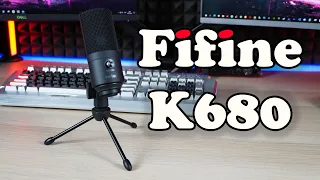 Микрофон FIFINE K680 – обзор бюджетного микрофона за 3000р