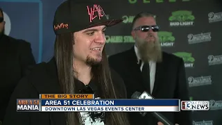 Area 51 Celebration underway in downtown Las Vegas