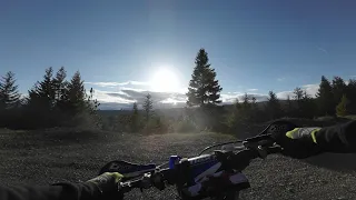 OHV rippage, I finally made it to the top on the 2024 yz125x