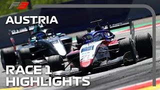 LEADERS COLLIDE! F3 Race 1 Highlights | 2021 Austrian Grand Prix