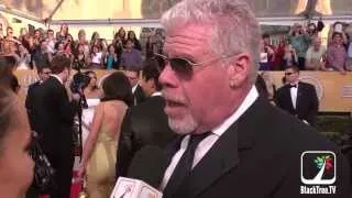 Sons of Anarchy Ron Perlman on his busy year at SAG Awards