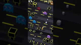 Crossy Road #14 Pac Man All Characters + Gameplay
