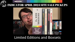 Indicator April 2024 Site Sale Blu-ray Pickups