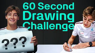 George Tries to Draw the W14 in 60 Seconds! 🎨