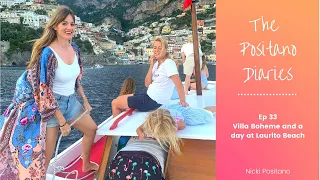 A WEEK IN OUR POSITANO LIFE - Lunch at Da Adolfo, a Sunset cruise, Villa Boheme tour and more!