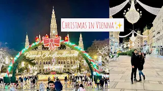 Magical Christmas in Vienna, Austria 🎄✨ | Exploring Palaces, Christmas Markets, and More!