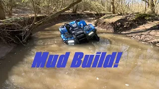 First mud ride on the 2023 Honda Rubicon! *ALMOST SUCK!*