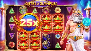 ВЗЯЛ ДОРОГУЮ БОНУСКУ В СЛОТЕ GATES OF OLYMPUS! ПОЙМАЛ КУЧУ СПИНОВ И ЗАНОСОВ!!!