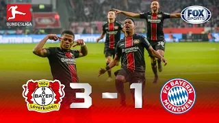 Bayer 04 Leverkusen - Bayern Múnich [3-1] | GOLES | Jornada 20 | Bundesliga