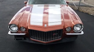 1970 Camaro RS Z28 Classic Copper Test Drive